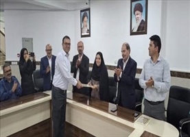 تجلیل و قدردانی  از ۳ دهه تلاش بی وقفه ی آقای غلامرضا بنیادی